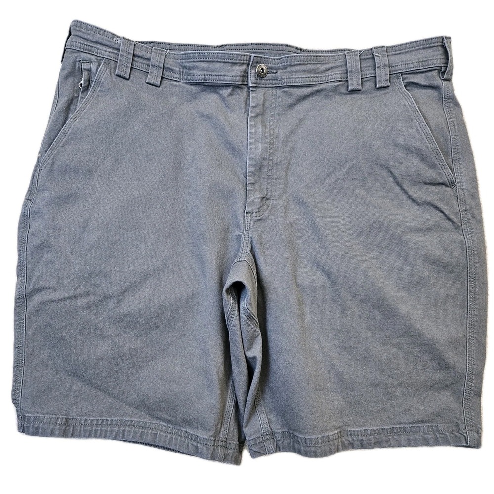 Duluth Trading Co‎ Dry on the Fly Shorts Men's 44 Gray Relaxed Fit Cargo Hiking